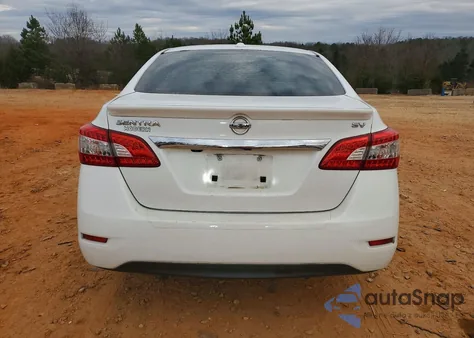 2015 Nissan Sentra S из США, поврежденный, VIN 3N1AB7AP0FY240895